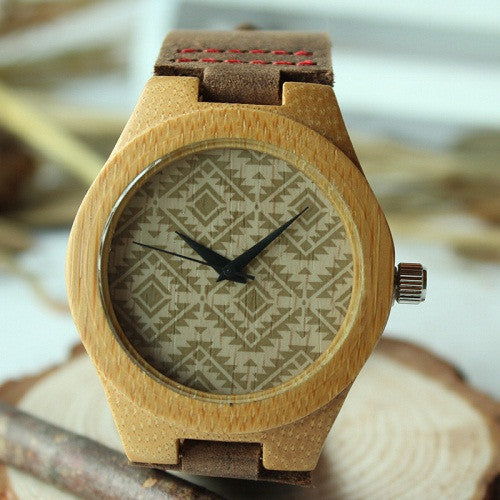 Ladies Wooden Wristwatches