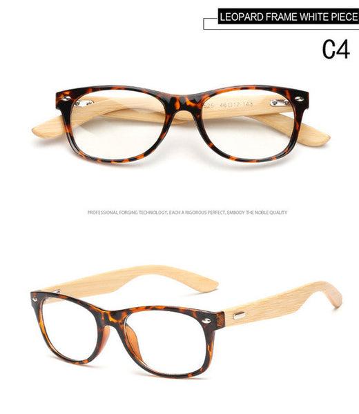 LongKeeper Bamboo  Original Handmade Wooden Frame  Glasses